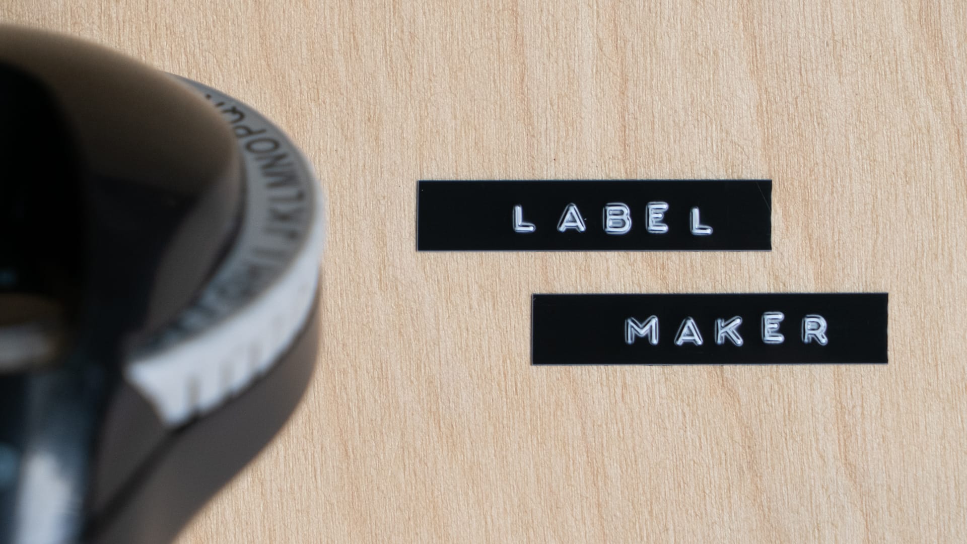 Embossing Label Maker